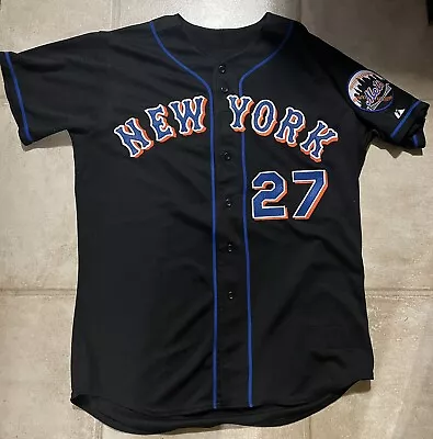 2003 Game Worn Used Jason Middlebrook New York Mets Alt Black Jersey 48 • $199.99