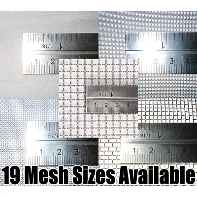 STAINLESS STEEL WOVEN WIRE MESH (filter Grading Sheet) • £2.99