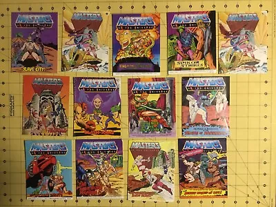 Vintage 1982  He-Man Masters Of The Universe Figure Mini Comic Book Lot Of 13 • $39.99