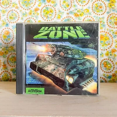 PC Windows 95 Battle Zone Activision Action Strategy Tank Revolution • $18