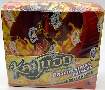 Kaijudo TCG Dragon Strike Infernus Booster Display Box NEW Sealed 24 Packs WotC • $169.99