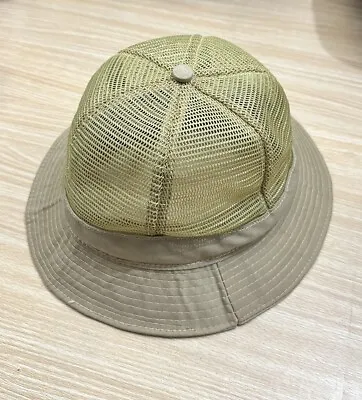 Vtg Columbia Mesh Bucket Hat Sz S/M USA Made Outdoor Hiking Camping • $19.99