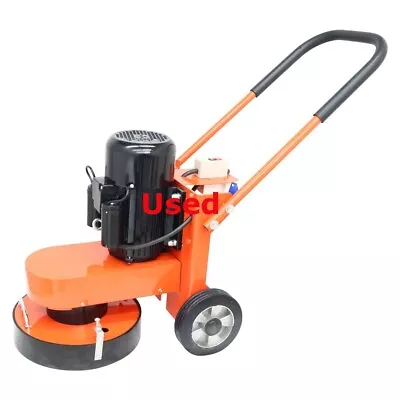 Used 220V Hand-push Cement Ground Floor Concrete Grinder Polishing Machine • $807.46