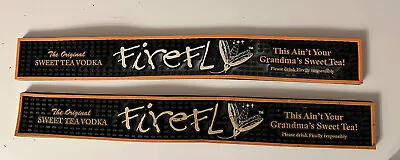 2 Firefly Rubber Long Bar Mat Spill Rail Drying Promo Bareare Item Fire Fly • $24.99