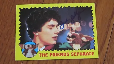 Zach Galligan Autographed Gremlins Card  Hand Signed • $19.99