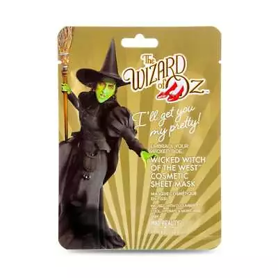 MAD BEAUTY - The Wizard Of Oz- Wicked Witch Sheet Face Mask • $9