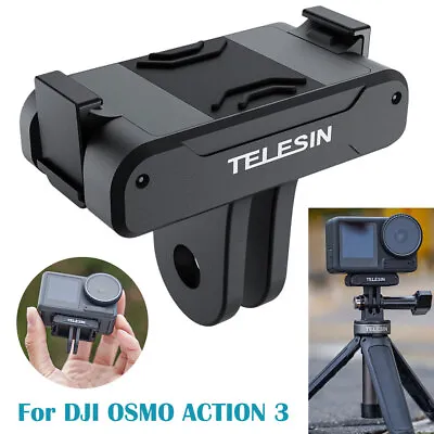 For DJI OSMO Action 3Magnetic Adapter Mount Clamping Design Selfie Stick Base UK • £8.67