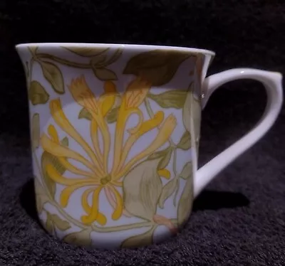 V&A (Victoria & Albert Museum) Mug -  Honeysuckle Wallpaper Design By May Morris • £8.99