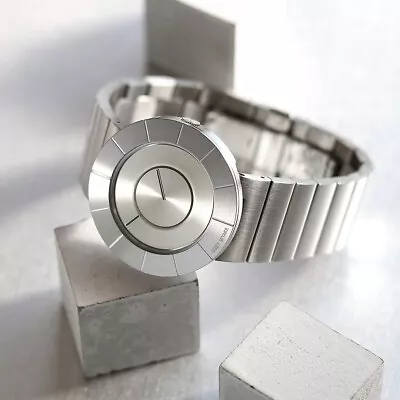 ISSEY MIYAKE TO SILAN001 Men's Watch Yoshioka Tokujin Design Silver • $328.99