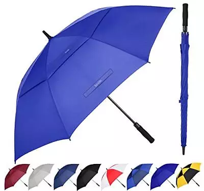 Golf Umbrella Large 62/68/72 Inch Extra Large Oversize Double Canopy Vented Win • $31