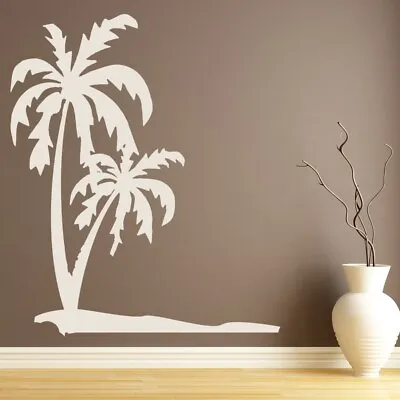 Palm Trees Tropical Beach Wall Sticker WS-18569 • $36.27