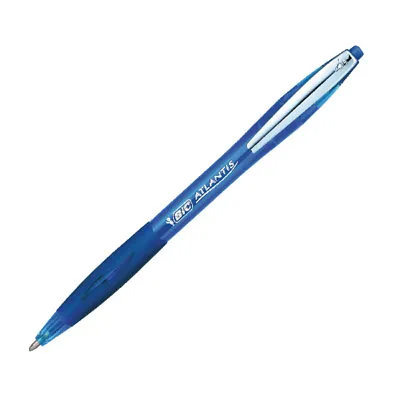 £13.61 • Buy Bic Atlantis Premium Retractable 1.0mm Blue Ballpoint Pen (Pack Of 12) 902132