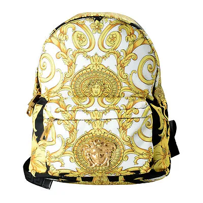 Versace Unisex Barocco Print Medusa DBFF360 Backpack  • $1865.08