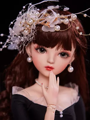 New 24  1/3 Handmade PVC BJD MSD Lifelike Doll Joint Dolls Women Girl Gift Mary • $115.99