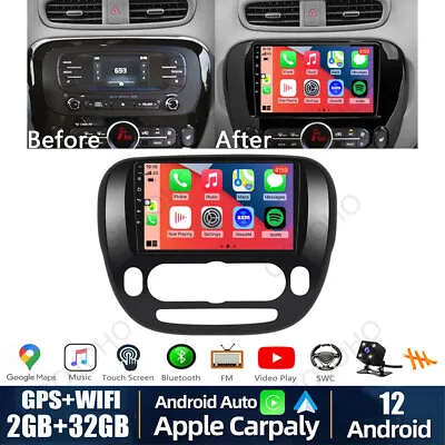 For Kia Soul 2013-19 Car Stereo Android 12 Radio BT Wifi GPS Navigation Carplay • $131.39