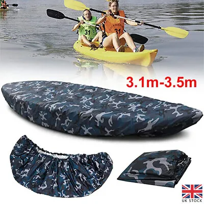 Boat Protector Canoe Boat Kayak Storage Cover UV Resistant Waterproof Kayaking • £19.99