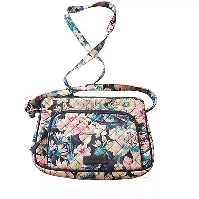 Vera Bradley Garden Grove Little Hipster  Purse Vera Bradley Floral Pattern  • $15