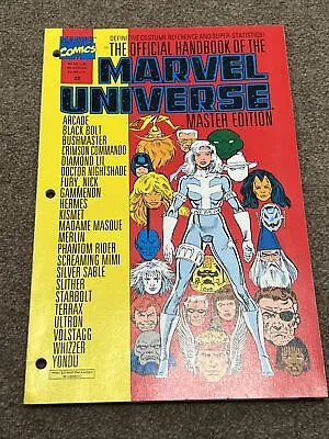 Official Handbook Of The Marvel Universe - Master Edition #22 • £0.99