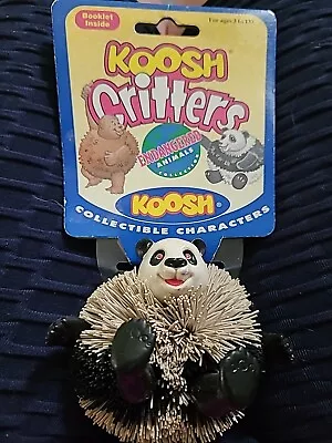 Vintage 1990s Koosh Ball Panda Bear Animal Critters • $10