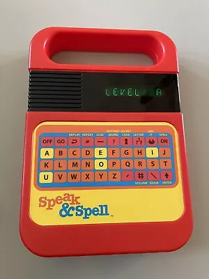 Speak And Spell Vintage Kahootz Classic Game Learning Model #09624 Tested • $15.99