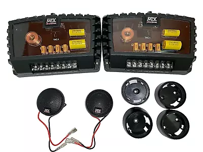 MTX TXC.1 Thunder Series 1  Dome Tweeter BULK NO MTX BOX 2 TWEETERS & X-OVER NEW • $99.98