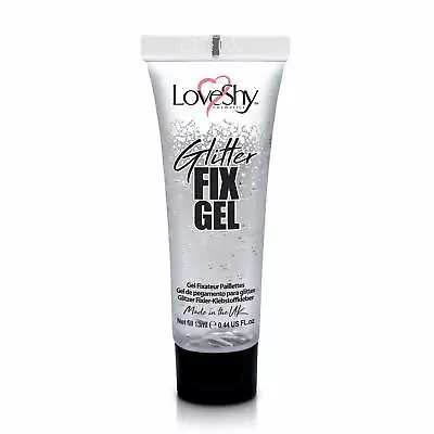 £3.39 • Buy LoveShy Glitter Fix Gel - Diamante Chunky Glitter Glue 13 Ml