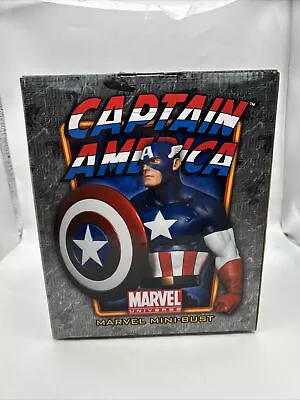 Bowen Designs Captain America Marvel Mini Bust Statue #1448/2000 - New • $140