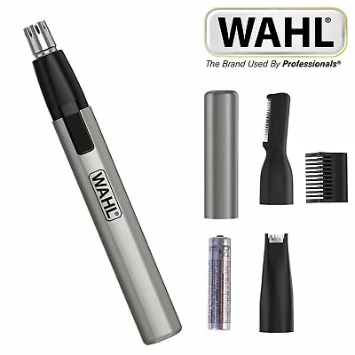 Wahl Cordless Micro Finisher Lithium Detail Trimmer Grooming Set 5640-1017 • £10.05