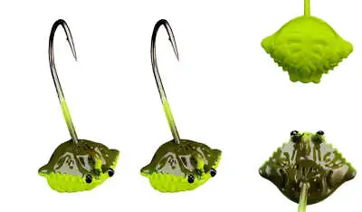 Lunker City 1.5oz Mr. Crabs Blackfish Tog Jigs 2/Bag • $8.99