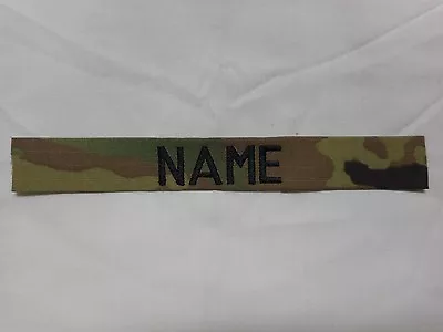 Custom Embroidered Multicam Scorpion Ocp Name Tape New Sew On* • $8