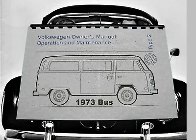 1973 Volkswagen Bus Owner's Manual  • $10.99