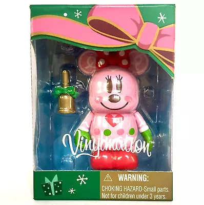 Disney Vinylmation 3  Japan Tokyo Christmas Gingerbread Minnie Mouse Pink 2012 • $139.99