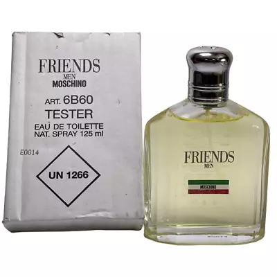 Moschino FRIENDS MEN Eau De Toilette Spray 125mL / 4.2 Fl OZ *BNIB* • $54.99