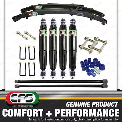 40mm Lift Kit EFS Shock + Torsion Bar + Leaf Springs For HOLDEN RODEO RA 03-08 • $1650.59