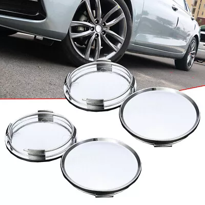 4x Universal ABS Car Wheel Center Caps Cover Tyre Tire Rim Hub Caps 63mm In:58mm • $8.78