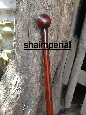 Walking Hiking Stick Original 1920 Style African Rosewood Best Walking Stick  • $53.71