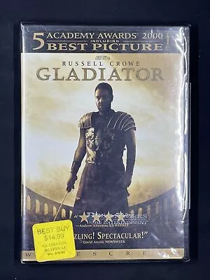 Gladiator (DVD) Russell Crowe Brand New Factory Sealed • $4