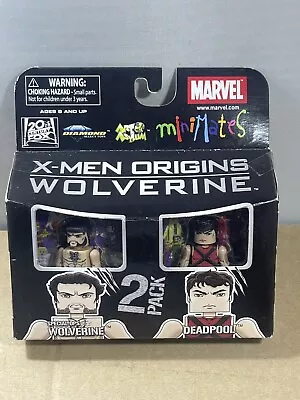 Diamond Select Minimates Marvel X-Men Origins Wolverine Wolverine And Deadpool • $24.99