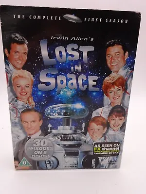 DVD Boxset Lost In Space Complete First Season 8 Disc 30 Eps Pal 2 RU VGC #16 • £12