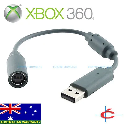 XBOX 360 Breakaway Cable To PC USB Adapter Computer Cord For Wired Controller • $7.95