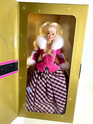 $10.99 • Buy Nib Barbie Doll 1996 Avon Winter Rhapsody Christmas 16353