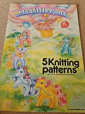 My Little Pony 5 Knitting Patterns By Gary Kennedy Intarsia • £3.50