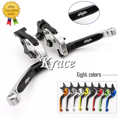 For Kawasaki Ninja ZX6R ZX636R ZX6RR 2000-2004 Brake Clutch Levers Fold Extend • $39.99