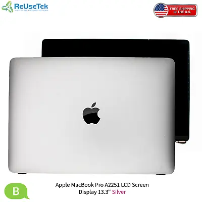 Apple MacBook Pro A2251 LCD Screen Display 13.3  Silver • $98