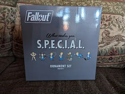 Fallout SPECIAL Ornament Set ThinkGeek Rare 7 Total Unique Ornaments • $80