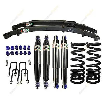 EFS 2  Elite Shock Coil Leaf Lift Kit For Jeep Cherokee XJ - Excl Grand • $1345.95