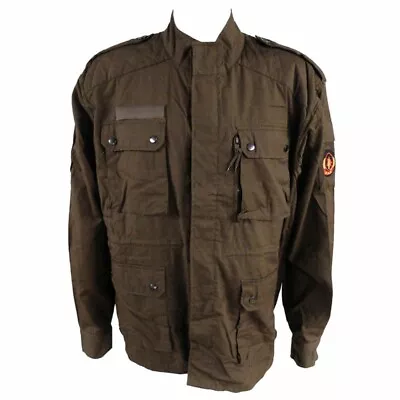 Genuine Angolan Army Mens Military Combat Para Smock Jacket Parka Coat Vintage • £59.95