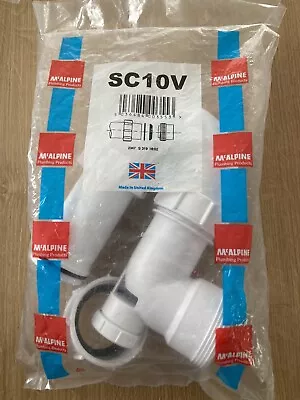 McAlpine SC10V Swivel Anti-syphon P Trap • £9.65