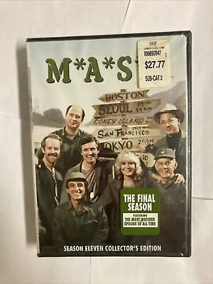 MASH - Season 11 (DVD 2006 3-Disc Set) BRAND NEW SEALED • $6