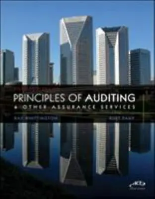 $17.99 • Buy Principles Of Auditing And Other Assurance Services